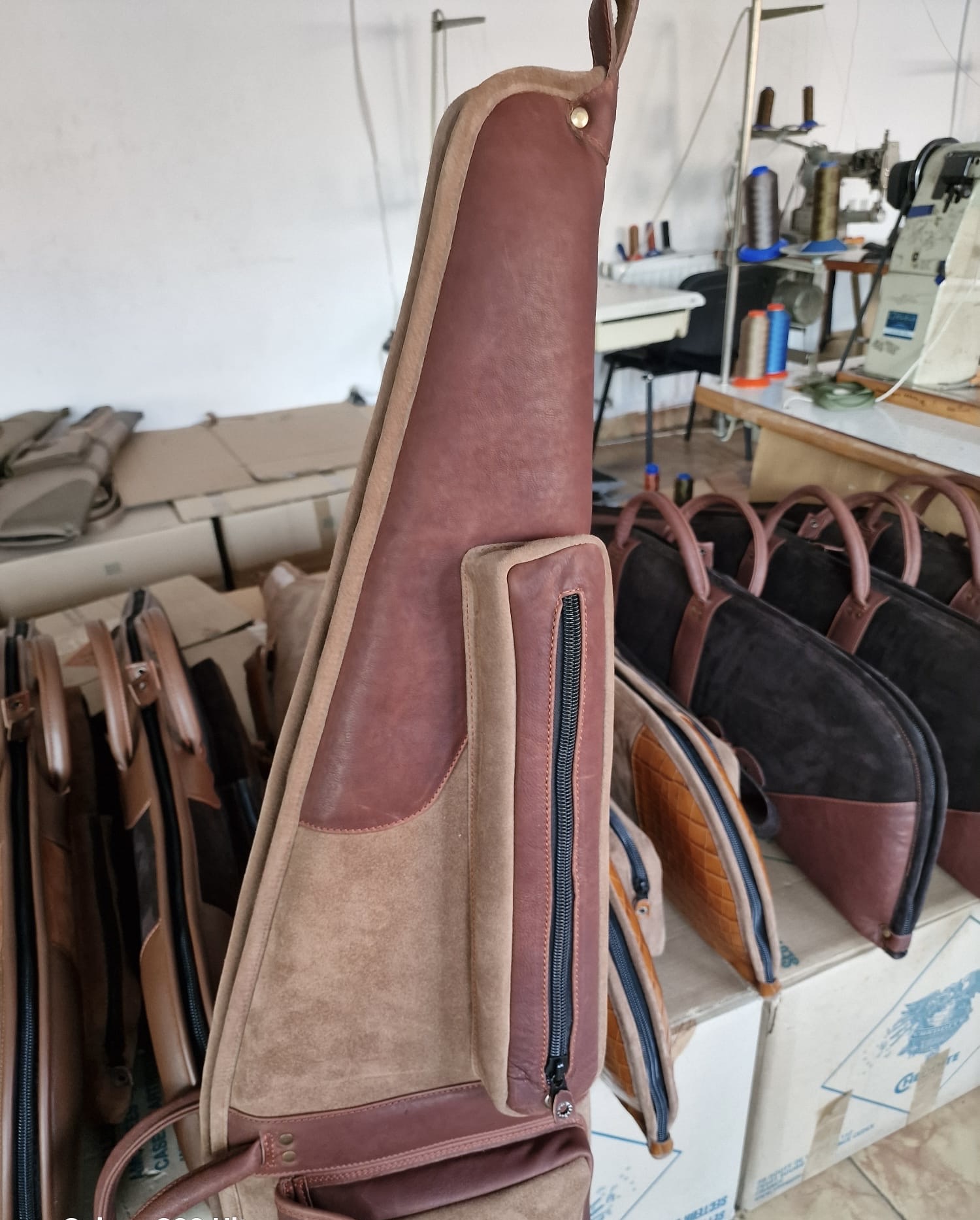 Leather Rifle Case – Ember Brown | Cedar Ridge Collection - Image 2