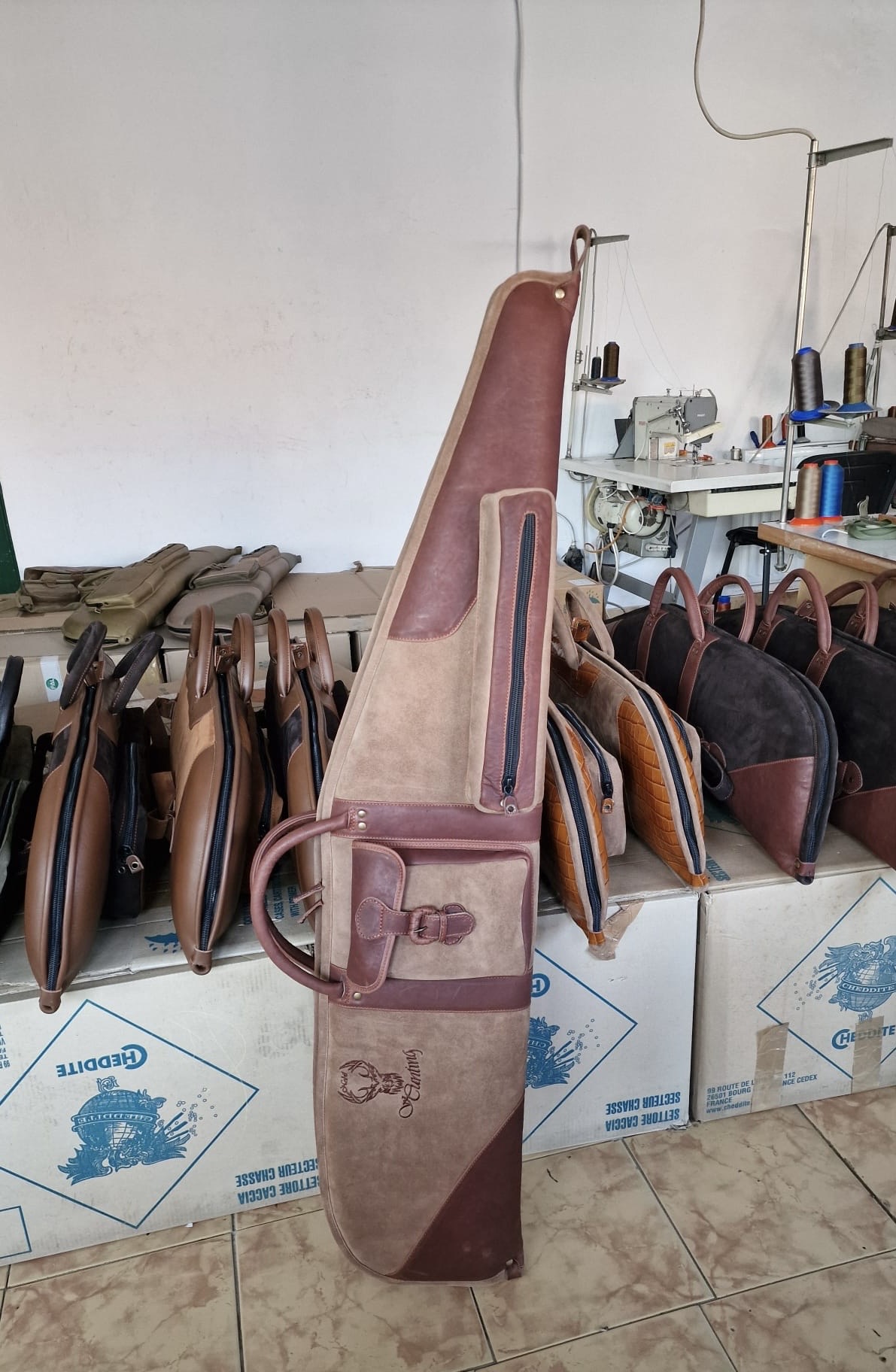 Leather Rifle Case in Ember Brown – Cedar Ridge Collection