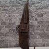 Outland Brown leather rifle case for scoped rifles with storage pockets