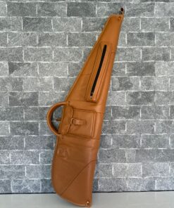 Leather Rifle Case in Caramel Brown – Highland Hide Series