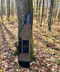 Leather Rifle Case – Mocha Olive | Timber Grove