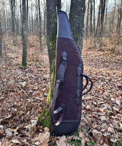 Alternative view of Antler Brown Leather Rifle Set – Backpack & Case